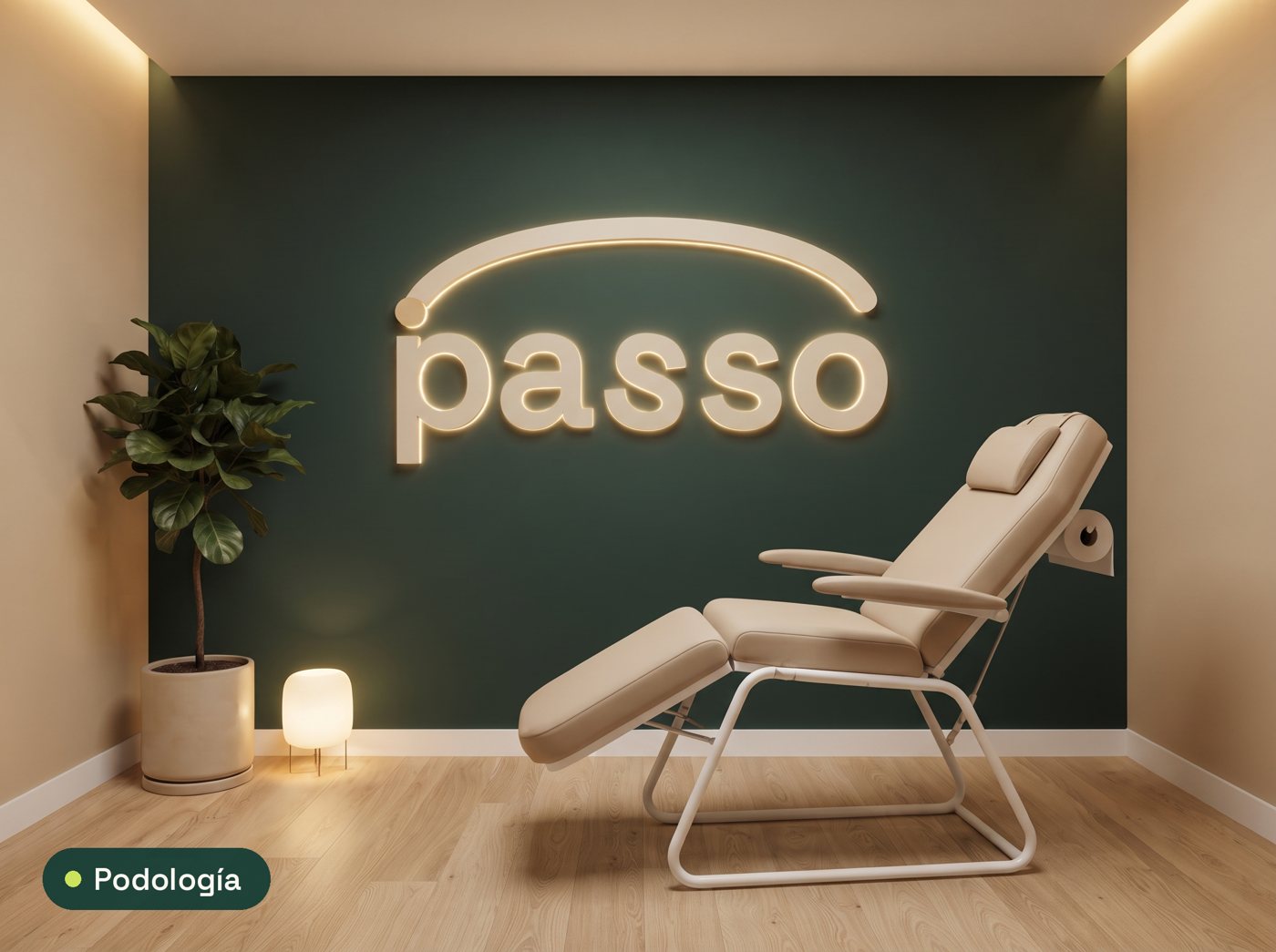 Sillón de podología Passo